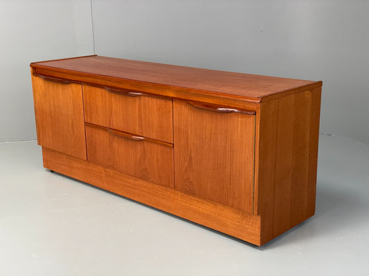 Vintage Teak Sideboard 1970s Retro Mid Century Drawers TV Unit EB12627