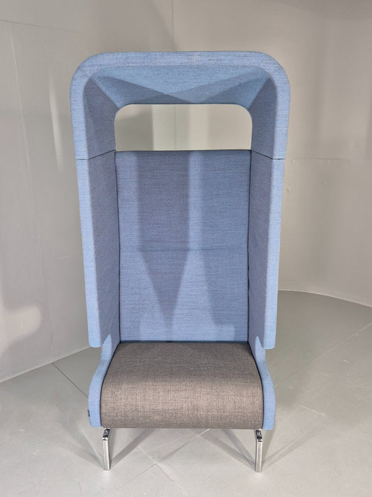 Vintage Materia Point Pod Sofa Swedish Blue and Grey Modern Design EB12869