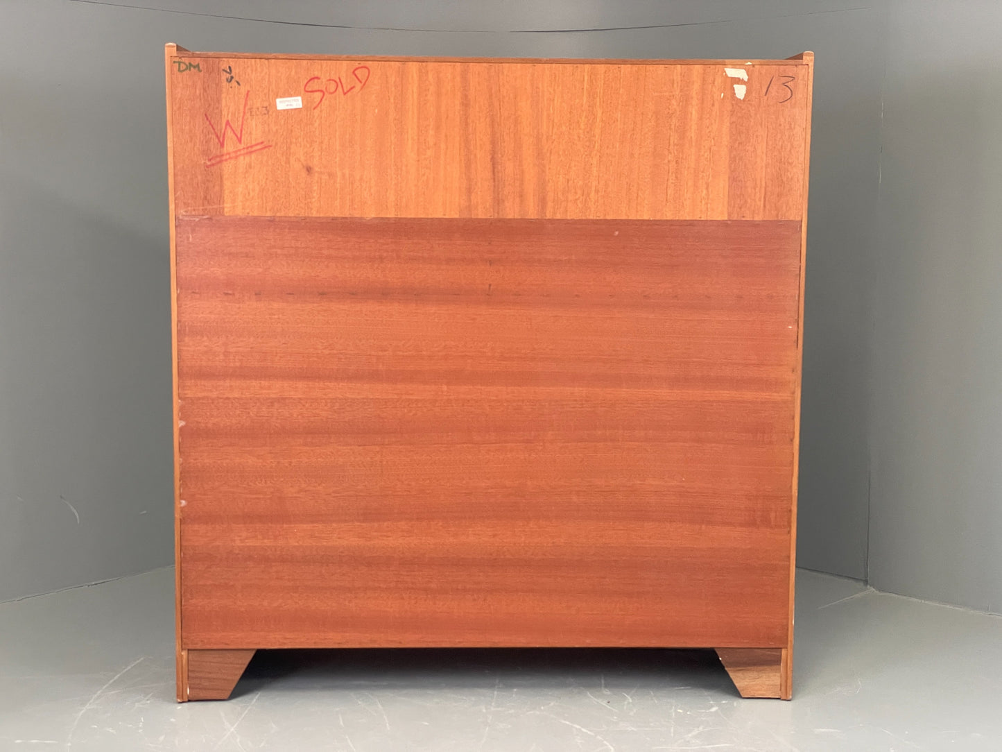 Vintage Nathan Shelving Unit Glazed Drawers 1970s Retro EB12203
