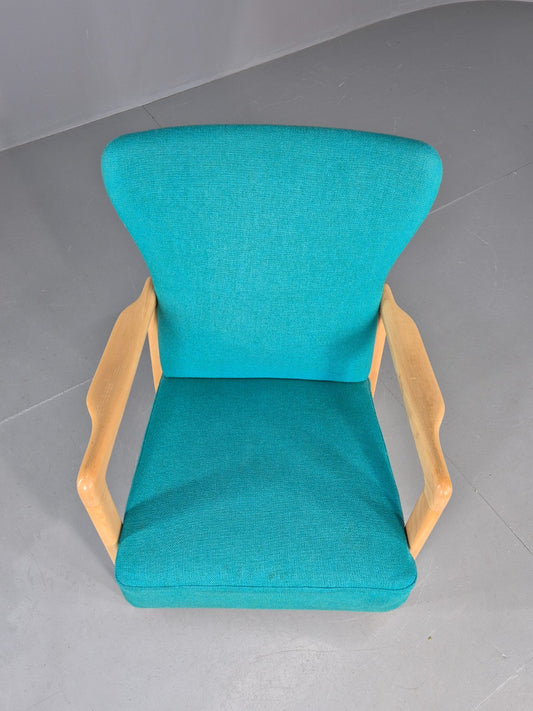 Vintage Mid Century Fritz Hansen Lounge Chair Soren Hansen Design 1940s EB12108