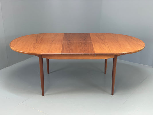 Vintage G Plan Dining Table Oval Teak Fresco Range 1960s EB11878