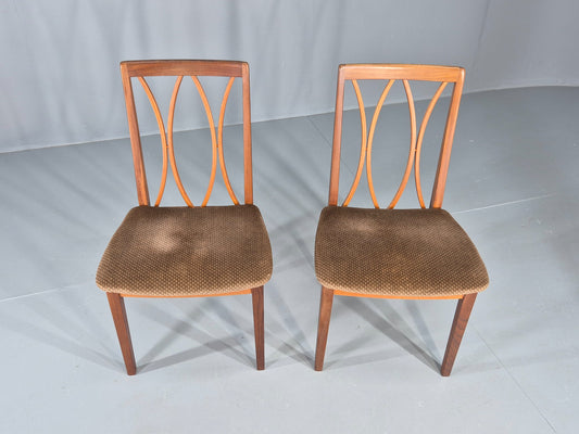 2 Vintage G Plan Dining Chairs 1970s Retro Original Condition EB12266