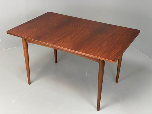 Vintage Walnut Dining Table Extending Mid Century 1960s Retro EB12960