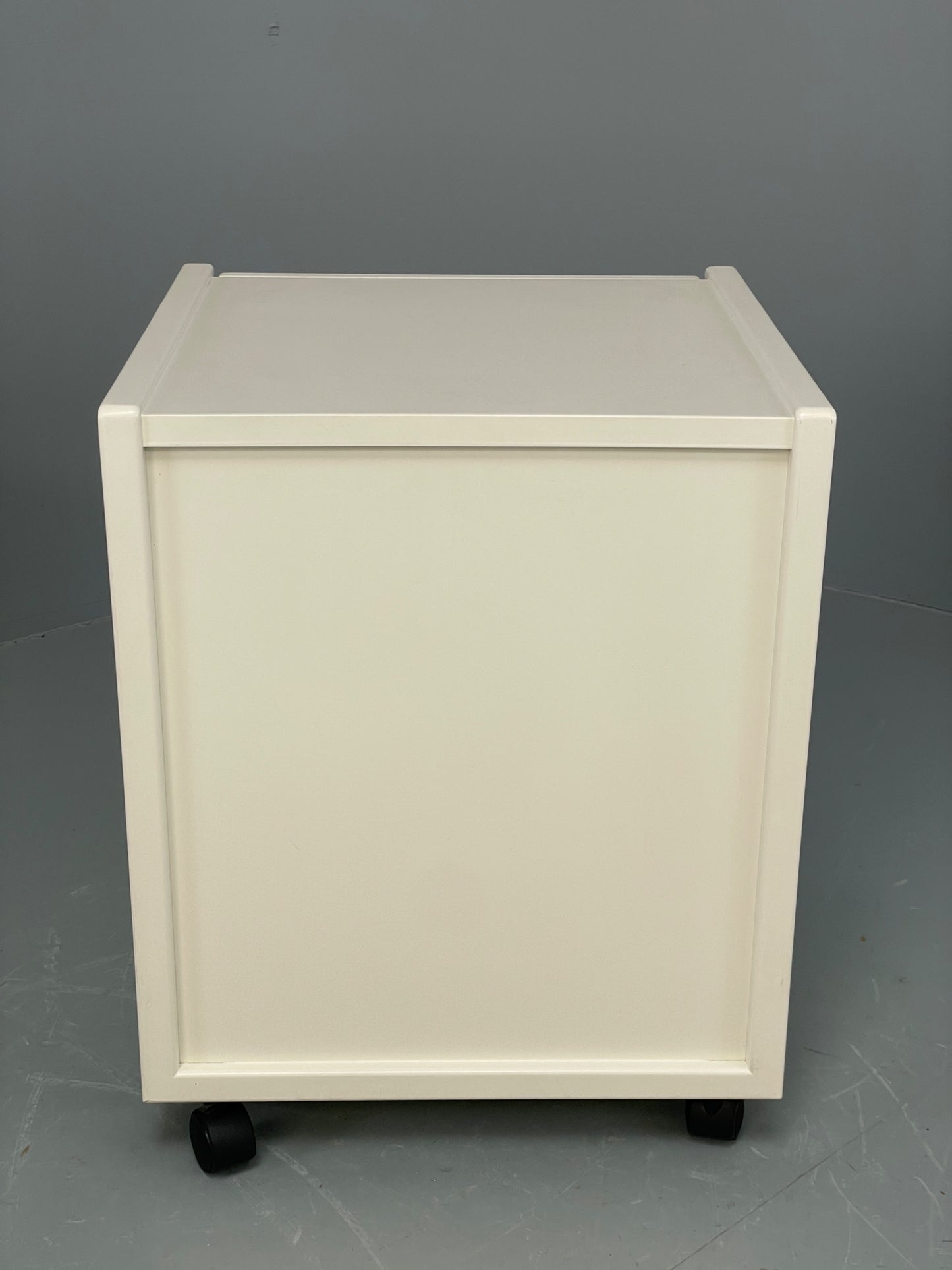 Vintage Hülsta Bedside Cabinet Chest of Drawers White 1990s EB12283