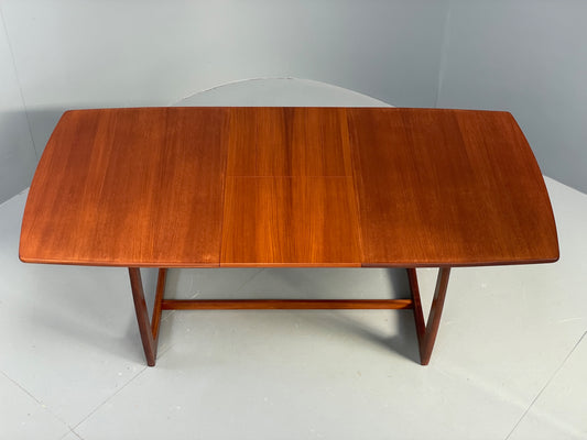 Vintage Teak Dining Table By Portwood Extending 1970s Retro Mid Century EB12297
