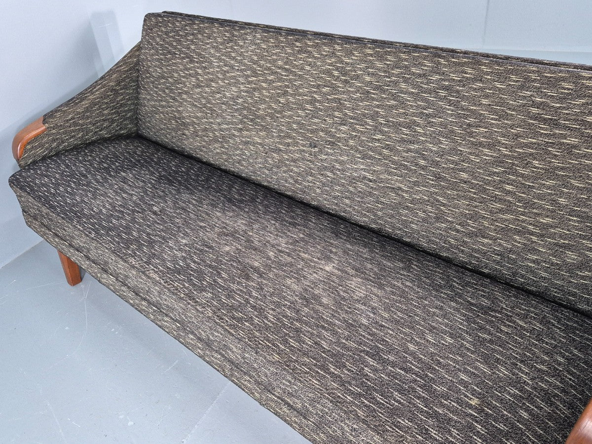 Vintage Danish Mid Century Sofabed, 1960s Design Double Bed Retro EB12395