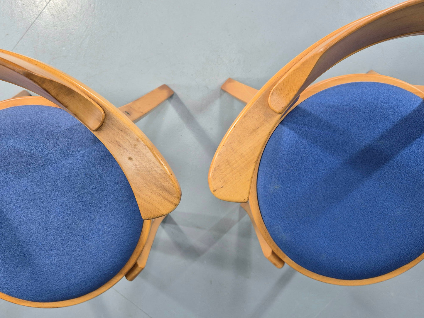 Vintage Mid Century Style Desk Chairs Swedish Kinnarps Retro  EB12140