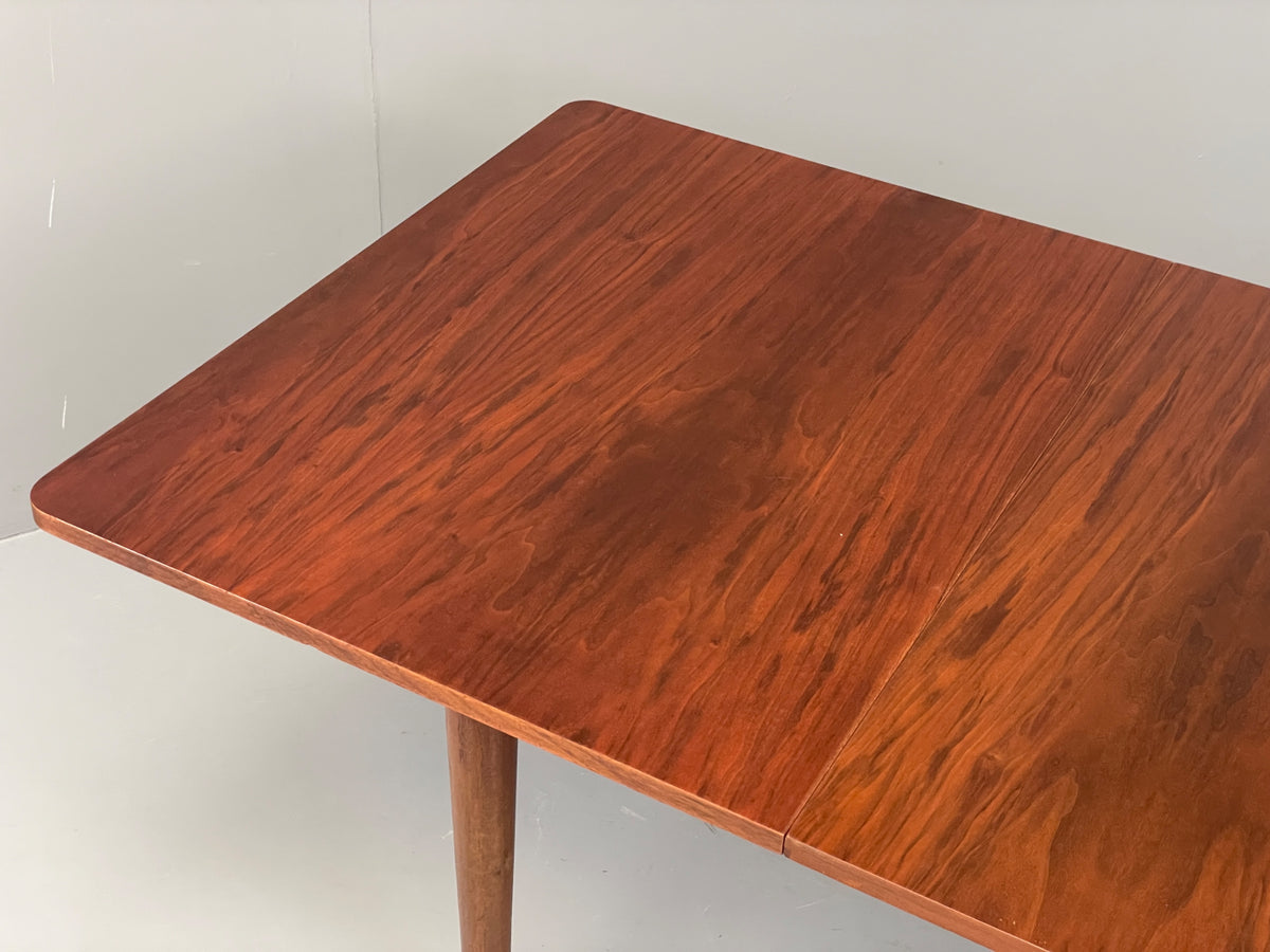Vintage Walnut Dining Table Extending Mid Century 1960s Retro EB12960