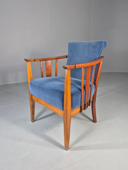 Vintage Jugendstil Styled Armchair Dutch Design Modern Build 1980s Retro Eb13017