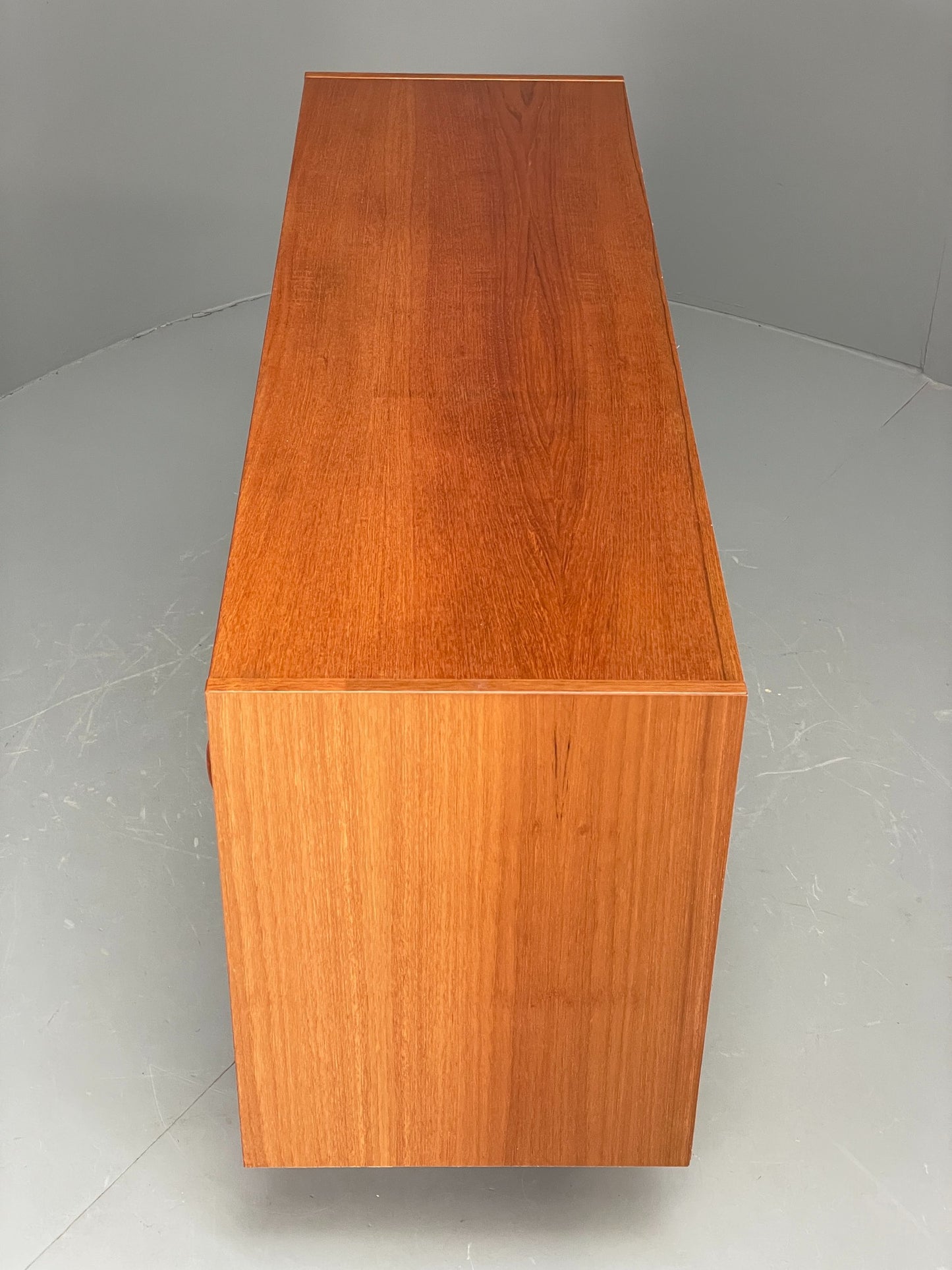 Vintage Teak Sideboard Domino Møbler Danish 1970s Retro Shelving EB12086