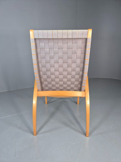 Vintage Finnish Harlekiini Bentwood Chair for Asko Pakkanen Design EB12232