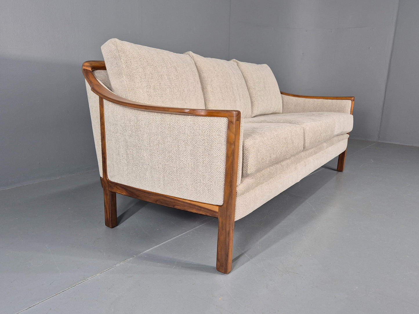 Vintage Mid Century 3 Seater Sofa New Upholstery Brdr Andersen Retro 60s EB11145