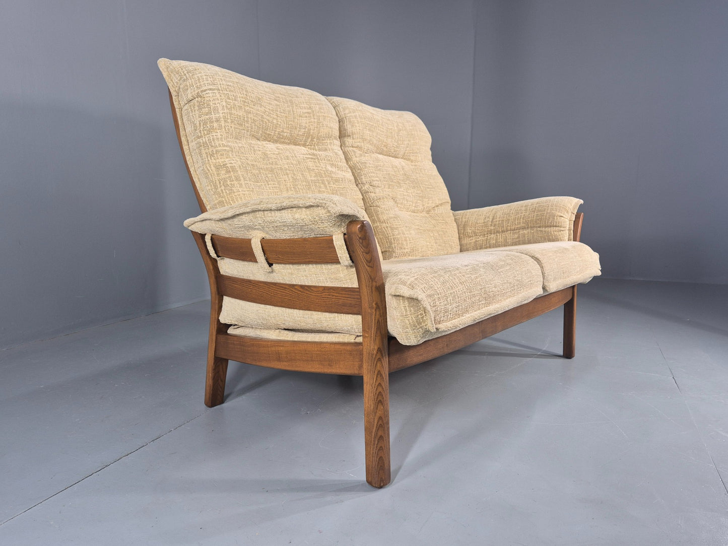 Vintage Ercol 2 Seater Sofa Saville Range 1990s Retro EB11960