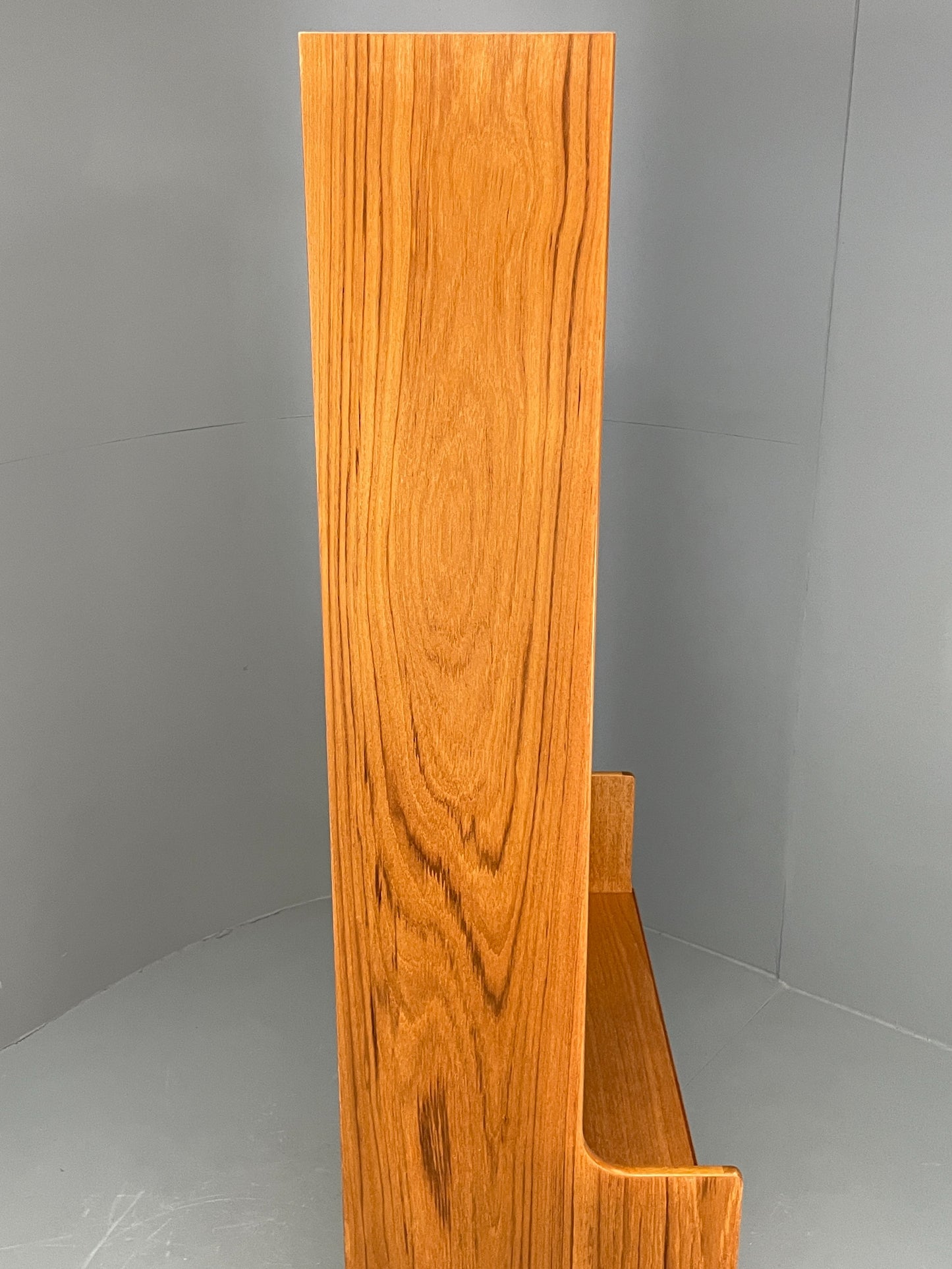 Vintage Nathan Wall Unit Teak Squares 1970s Retro Shelving Glazed EB11968