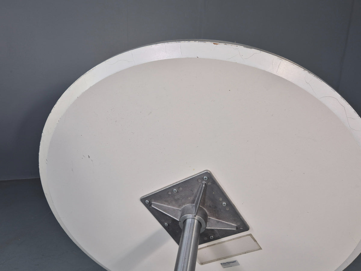 Vintage Fritz Hansen Circular Occasional Table Arne Jacobsen Design EB13003