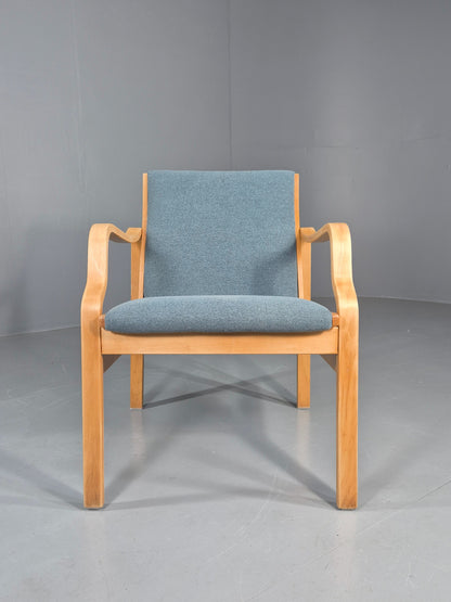 Vintage Danish Bentwood Chair Farstrup Mid Century New Upholstery Retro EB12008