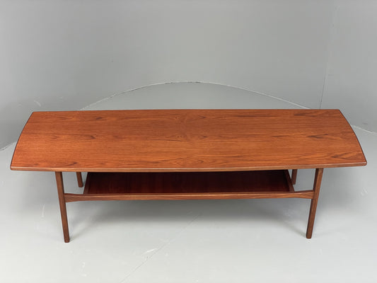 Vintage Coffee Table Teak 1960s By Punch Design Inc Canada Mid Century EB12630