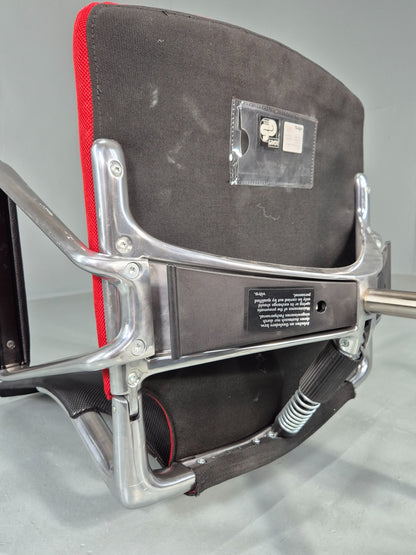 Vintage Vitra Media Office Chair Red and Black EB12256