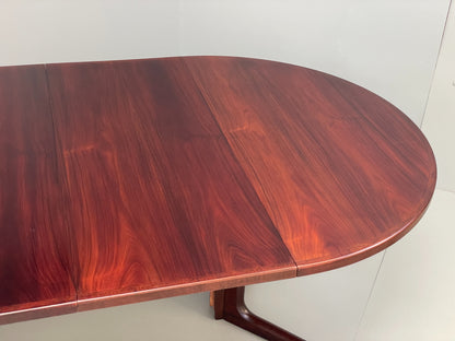 Vintage Dining Table Extending By Gudme Møbelfabrik Danish Mid Century EB12811