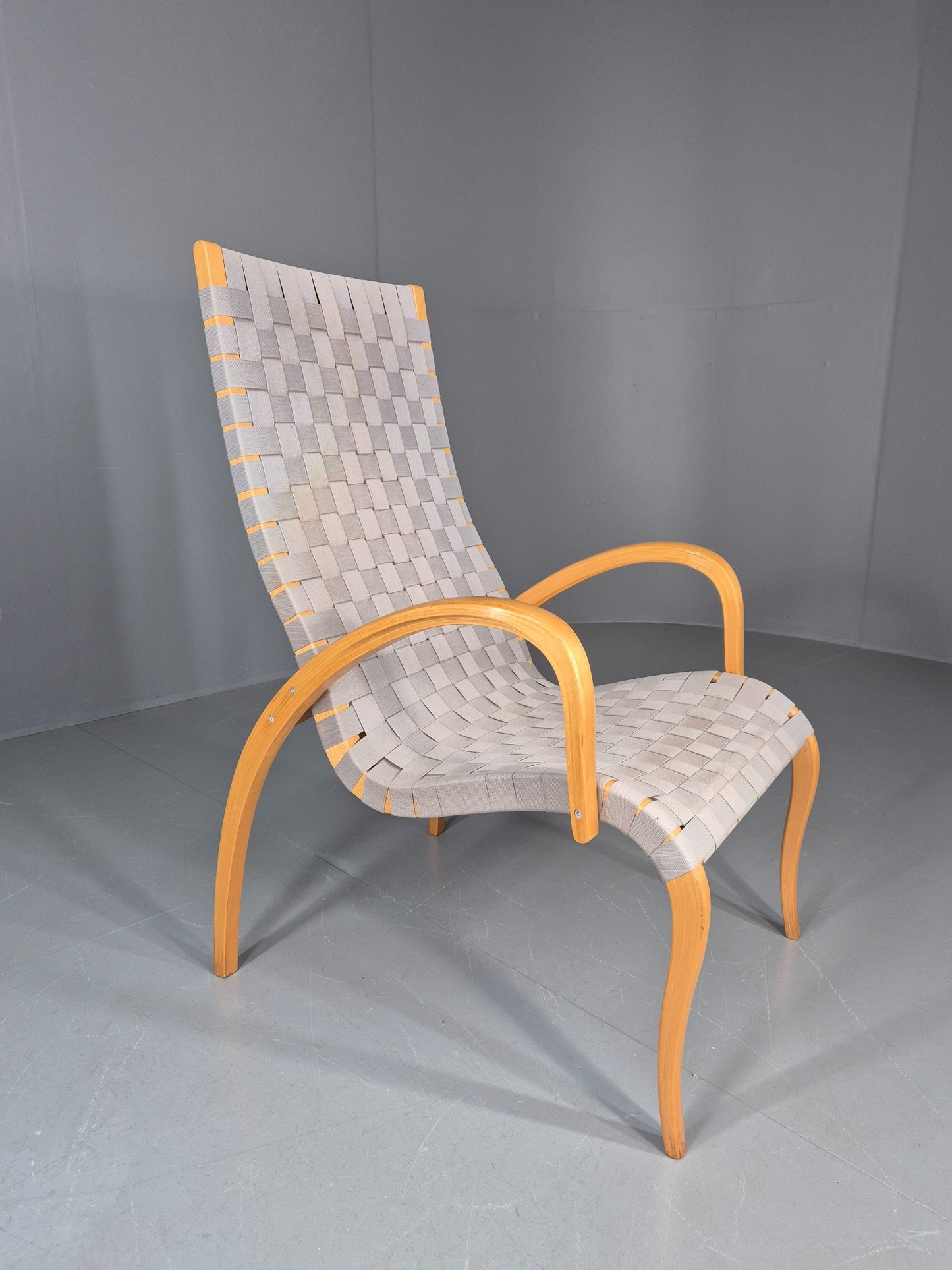 Vintage Finnish Harlekiini Bentwood Chair for Asko Pakkanen Design EB12233