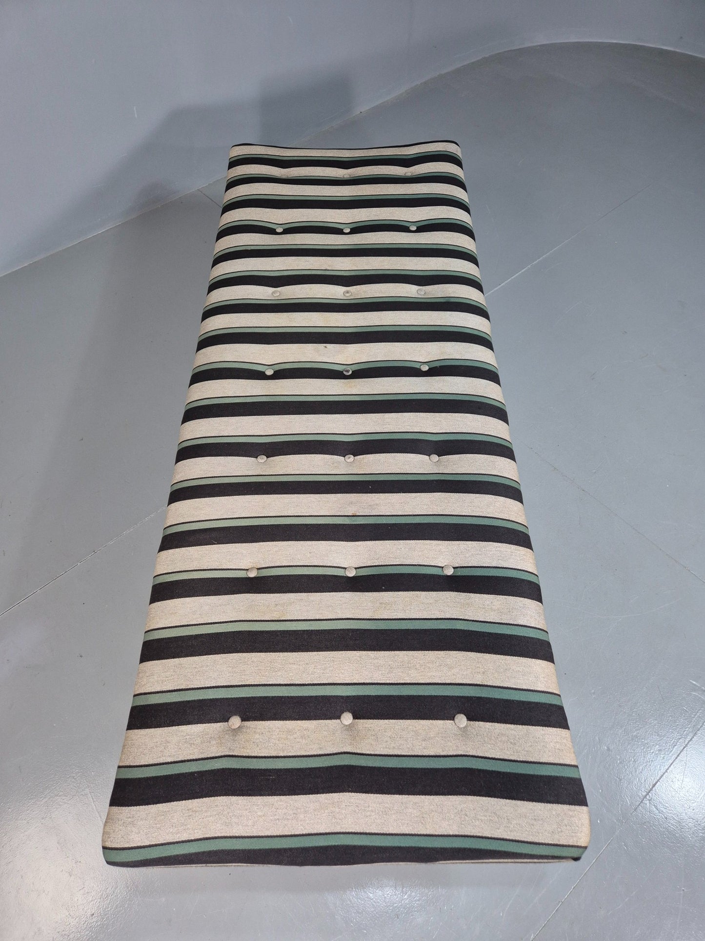 Vintage Danish Mid Century Day Bed Original Wool Upholstery 1950s Retro  EB07219