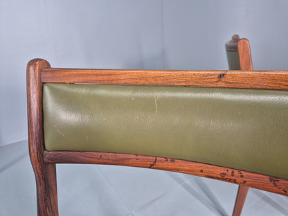 4 Vintage Mid Century Dining Chairs Danish Design Vestervig Eriksen EB12145