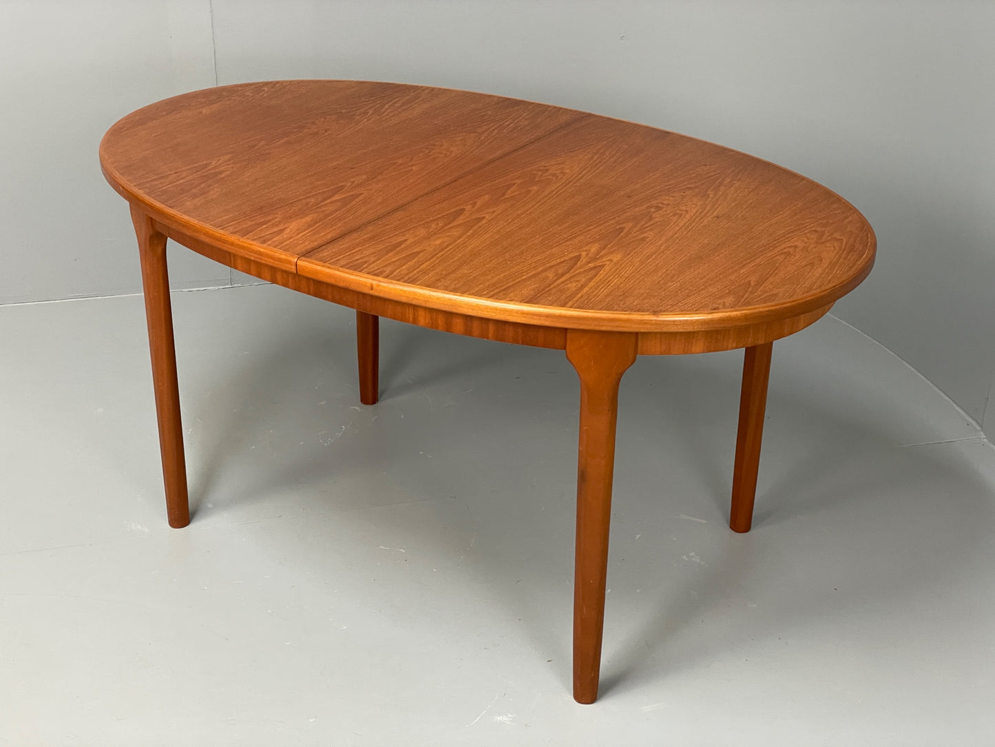 Vintage McIntosh Dining Table Oval Teak Extending Mid Century 1970s Retro EB12928