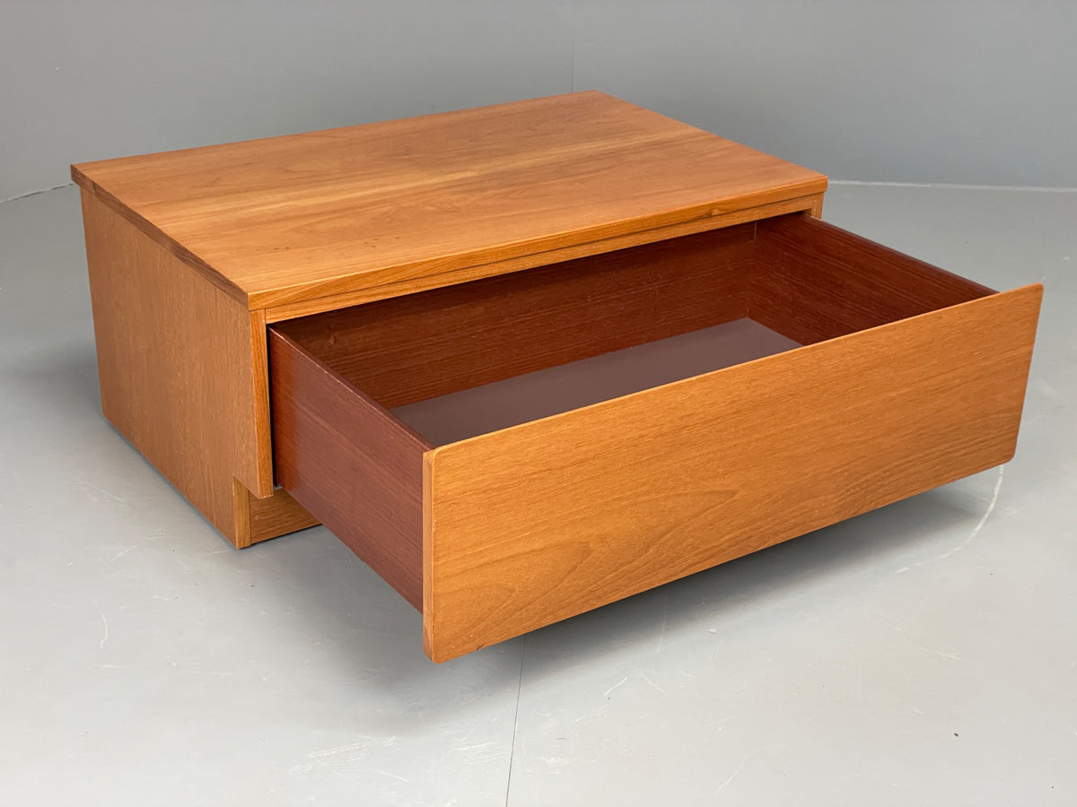 Vintage Teak Drawer TV Unit By Beaver & Tapley Retro Storage EB13155