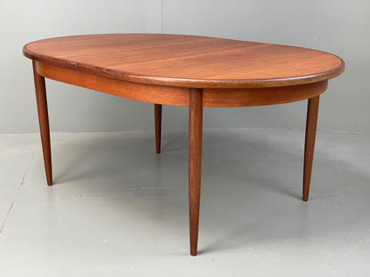 Vintage G Plan Dining Table Oval Teak Fresco Range 1960s EB12298