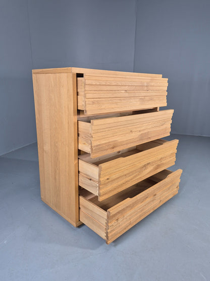 Vintage Chest of Drawers Modern Design Solid Oak Quality EB13142