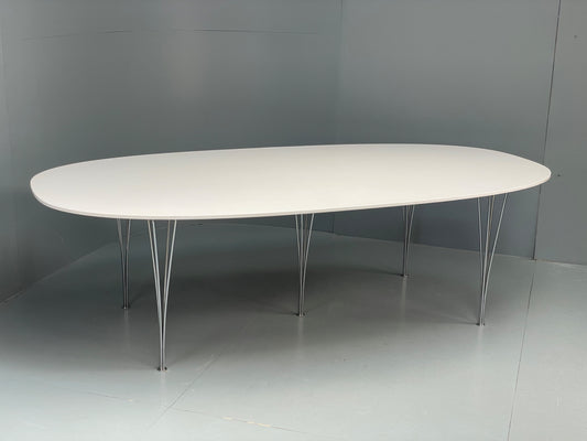 Fritz Hansen Dining Table Superellipse Danish Vintage Bruno Mathsson EB12346