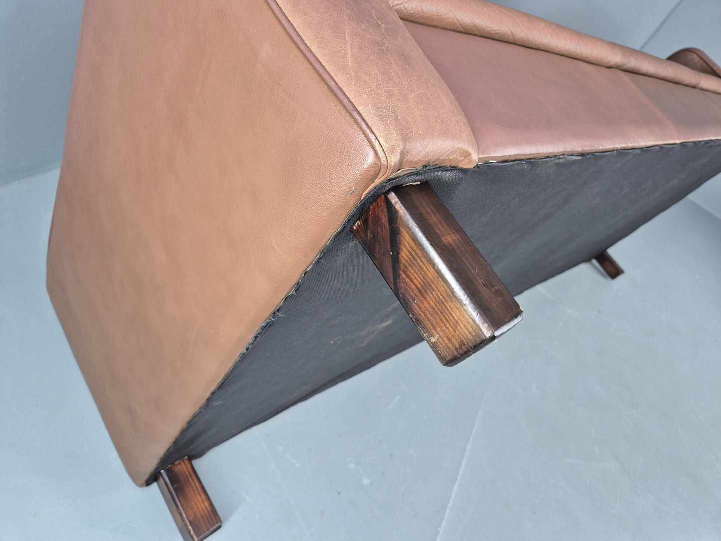 Vintage 3 Seater Sofa 1970s Thams Danish Retro MCM Quality EB12438