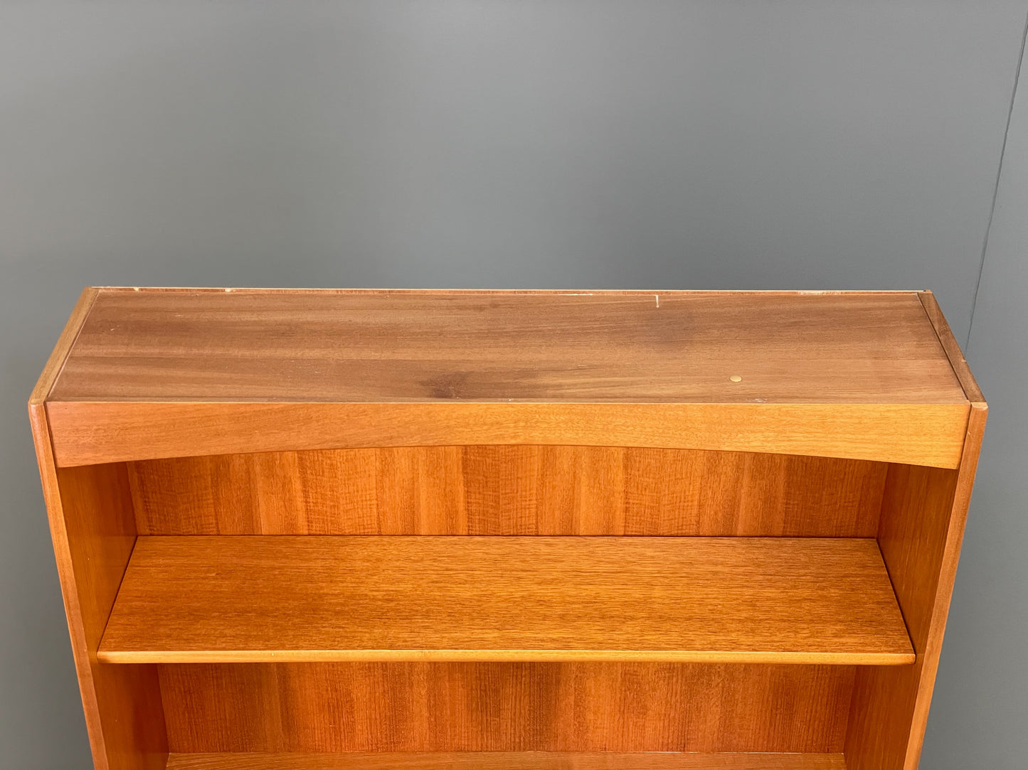Vintage Nathan Wall Unit Teak Squares 1970s Retro Shelving Glazed EB11969