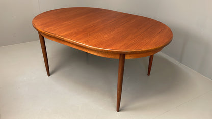 Vintage G Plan Dining Table Oval Teak Fresco Range 1960s EB13146