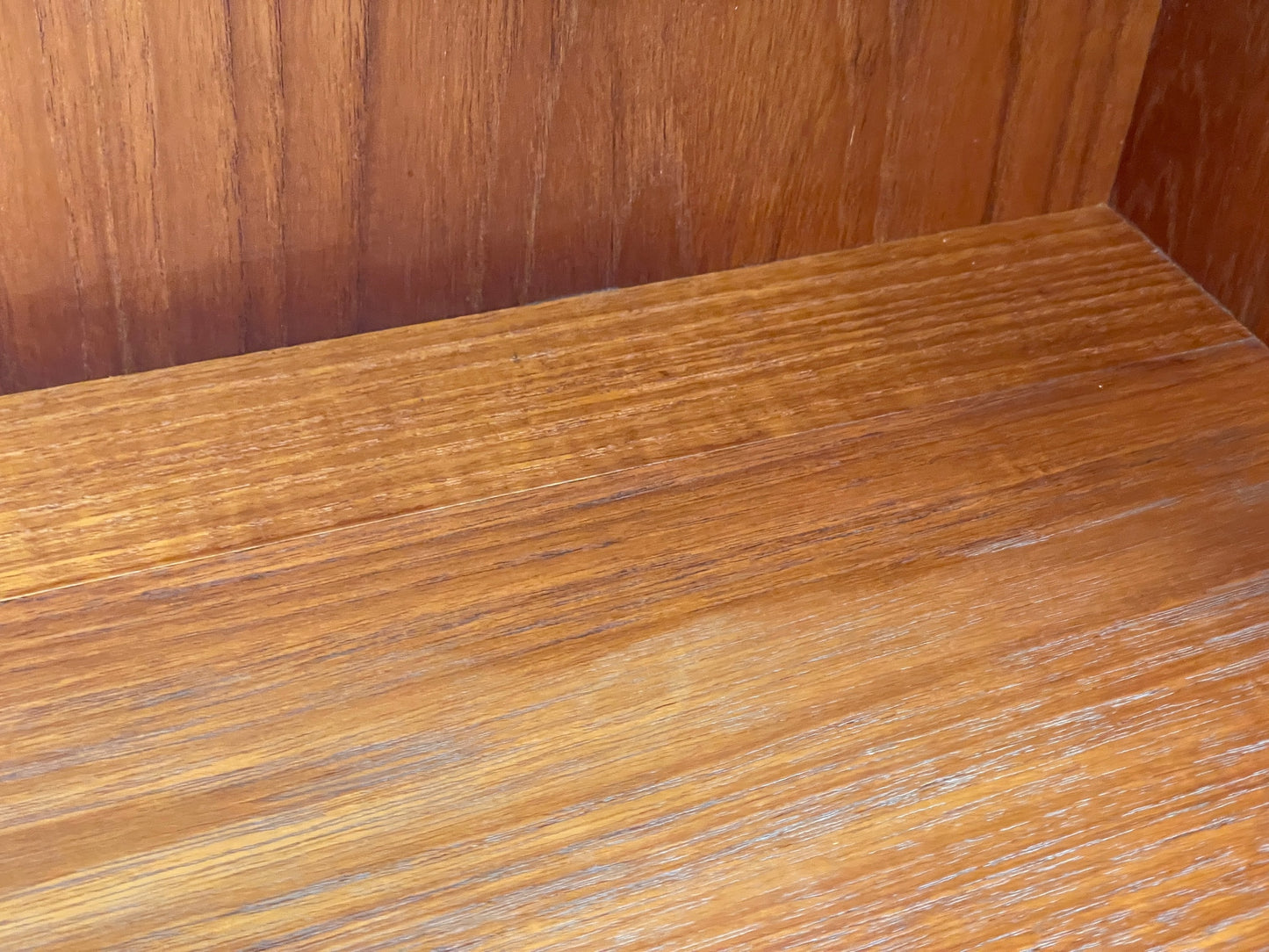 Vintage G Plan Bookcase Teak 1970s Glazed Doors Shelving Mid Century EB12901