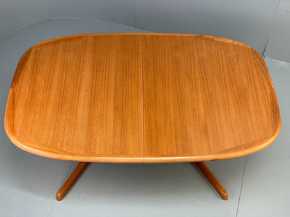 Vintage Teak Dining Table Dyrlund Extending Danish Teak EB12059