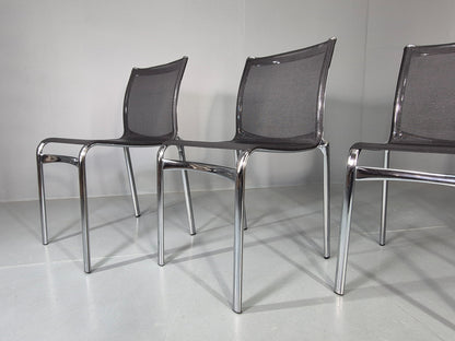 4 Alias High Frame Stacking Chair Italian Design Alberto Meda EB12864