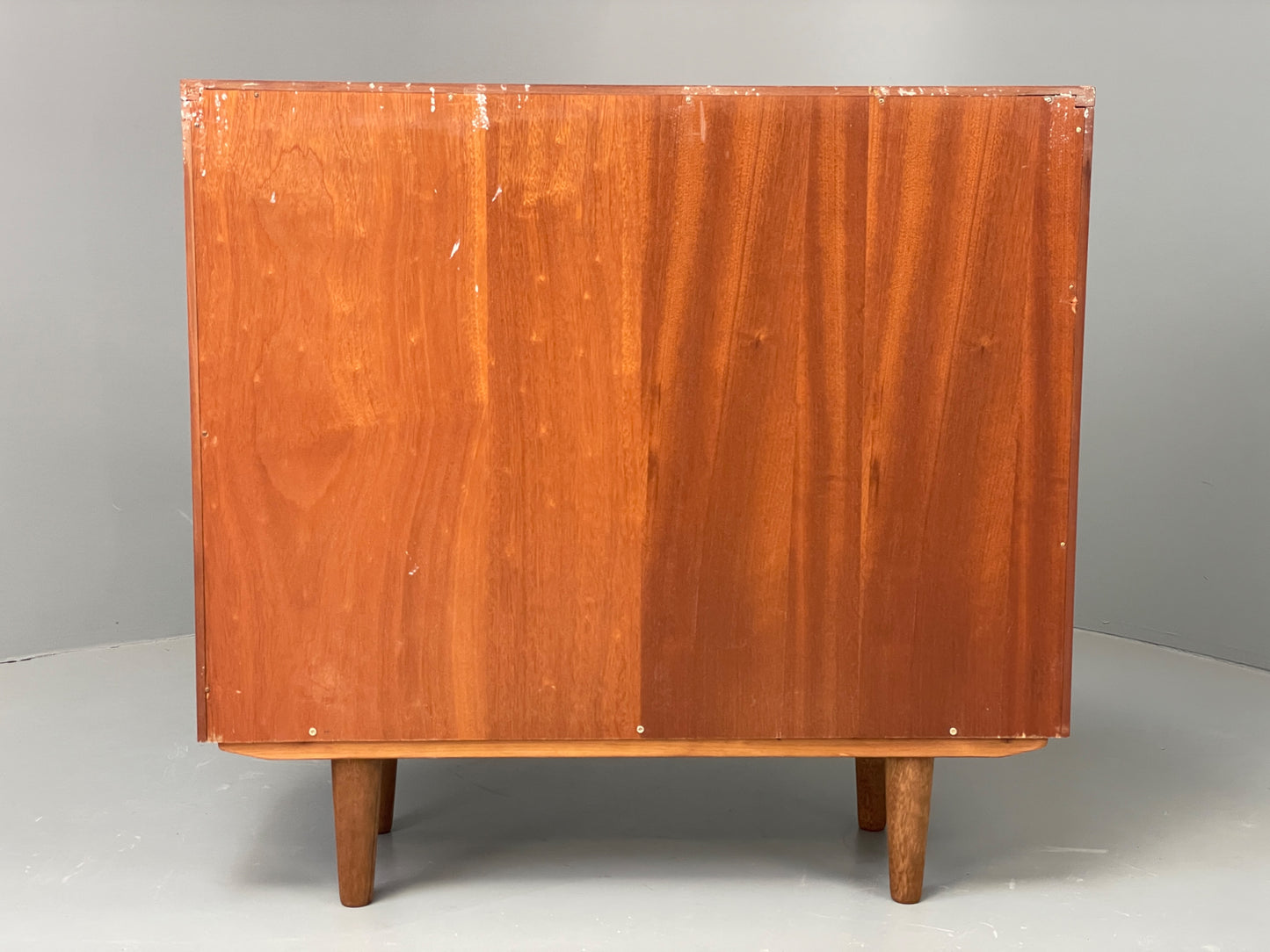 Vintage G Plan Bookcase Teak 1970s Glazed Doors Shelving Mid Century EB12900