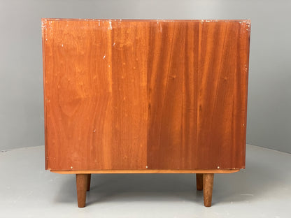 Vintage G Plan Bookcase Teak 1970s Glazed Doors Shelving Mid Century EB12900