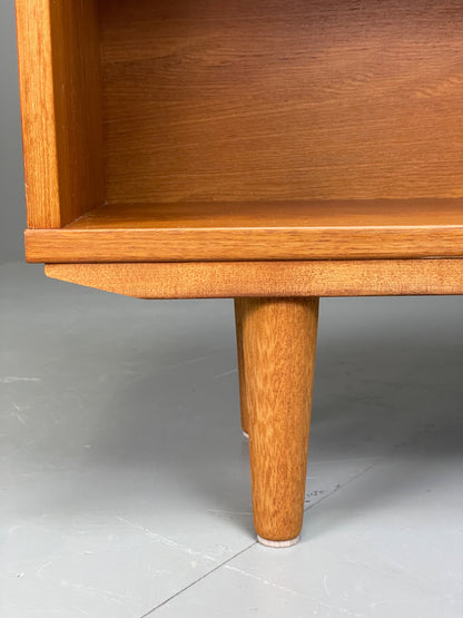 Vintage Tapley Teak Bookcase 1970s Adjustable Shelving Retro Compact EB13148