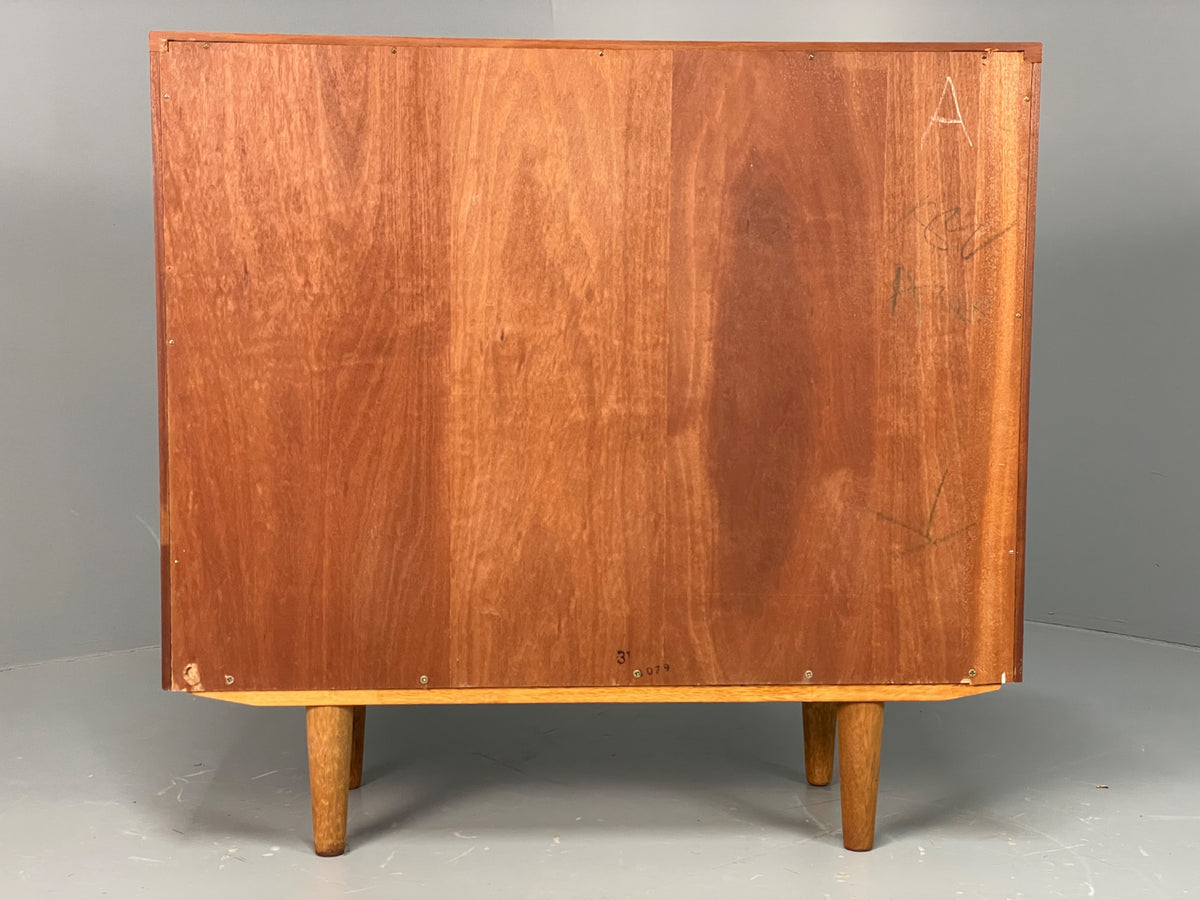 Vintage G Plan Bookcase Teak 1970s Glazed Doors Shelving Mid Century EB12972