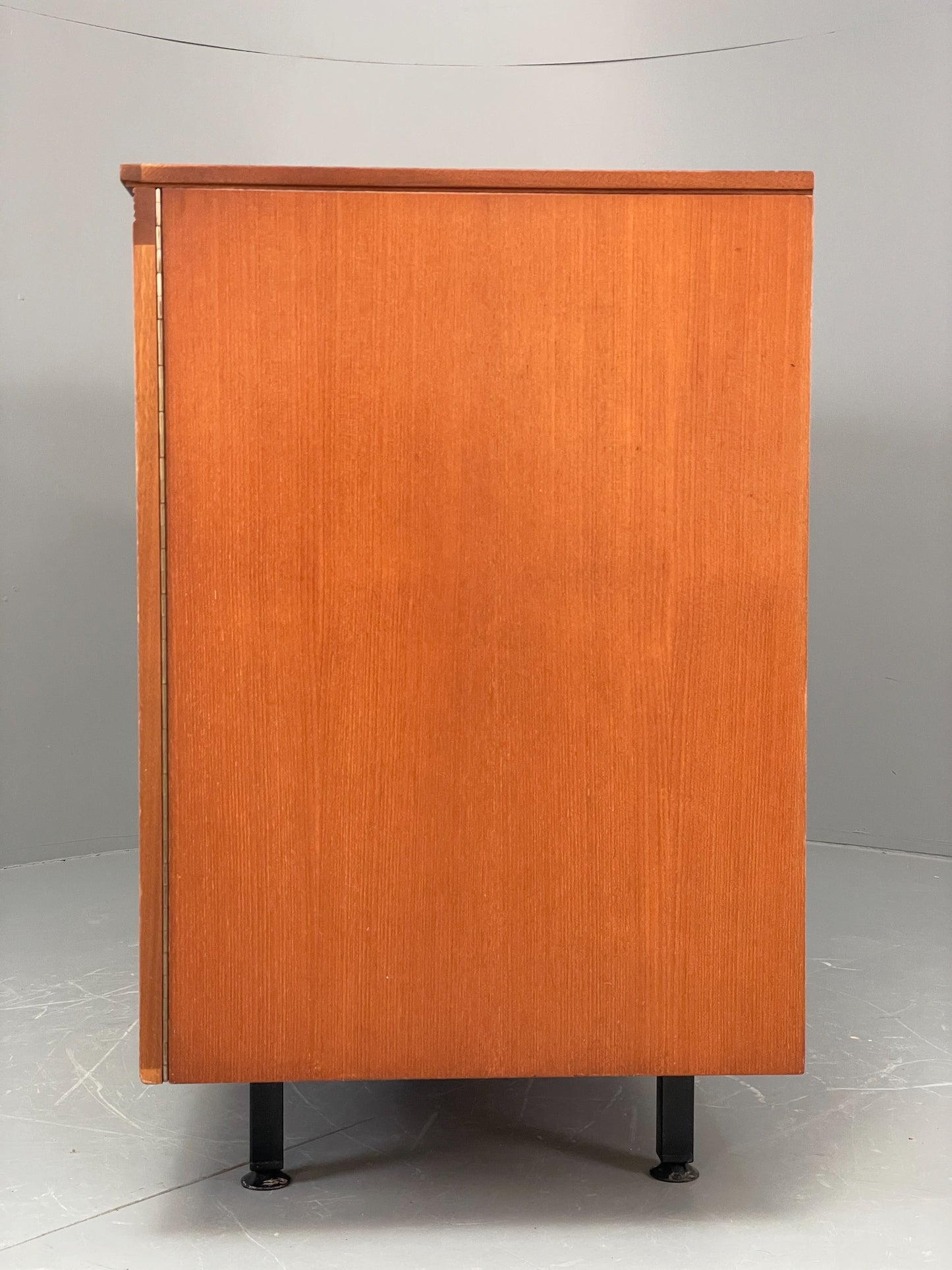 Vintage Teak Foldaway Desk Adjustable 1960s Retro Midcentury Shelving EB12082