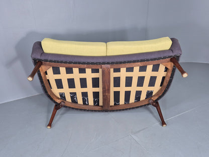 Vintage Guy Rogers Frisco Bay 2 Seater Sofa 1970s Retro MCM  EB12872