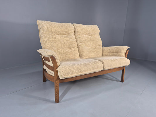 Vintage Ercol 2 Seater Sofa Saville Range 1990s Retro EB11960