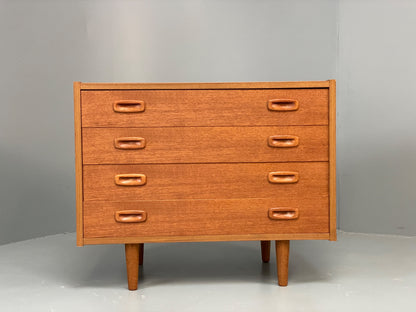 Vintage Teak Chest of Drawers Danish 1970s Retro Mid Century PS System EB12880