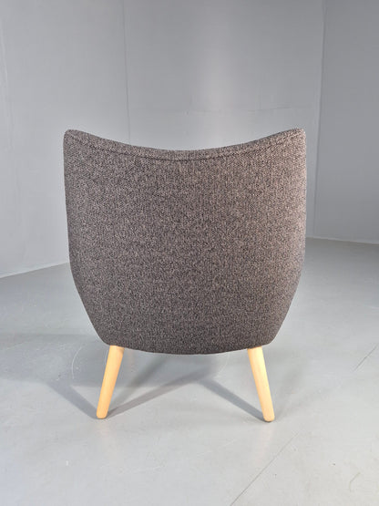 Vintage Mama Bear Matzform Lounge Chair Grey Beech Danish Modern Design EB12315