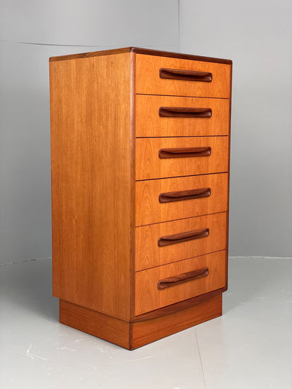Vintage G Plan Drawers Teak Chest Of Drawers 1960s Fresco Range Retro EB12937