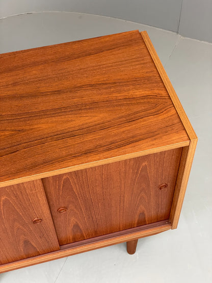 Vintage Teak Cabinet Danish 1970s Retro Mid Century Prebend Sorensen EB12605