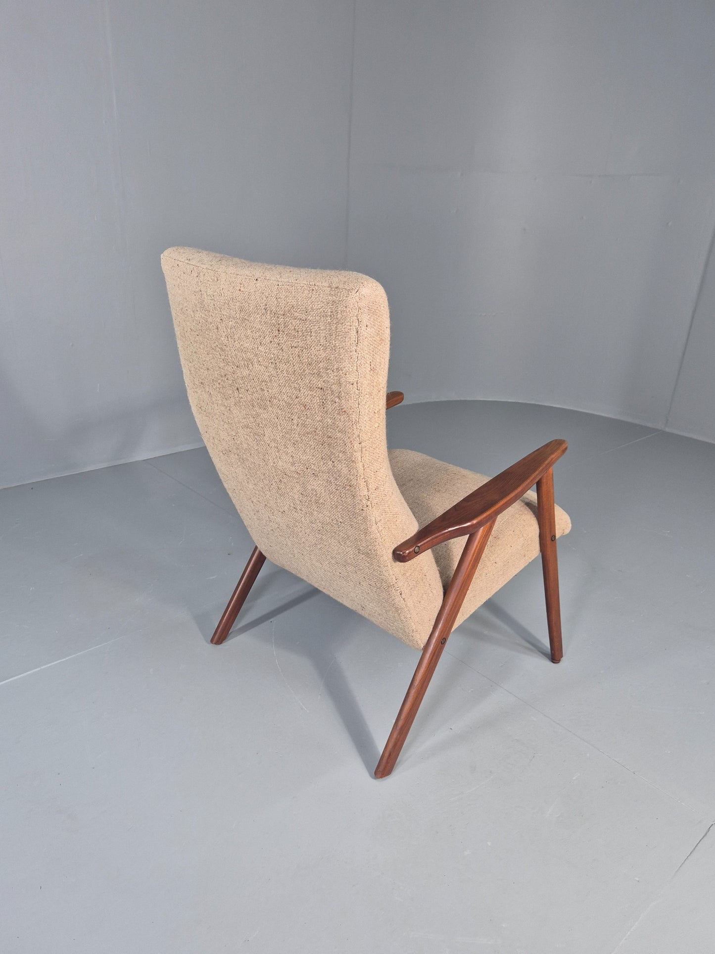 Vintage Teak Arm Chair Danish Design 1960s Retro Mid Century EB12490