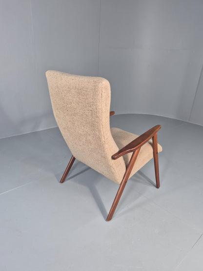 Vintage Teak Arm Chair Danish Design 1960s Retro Mid Century EB12490